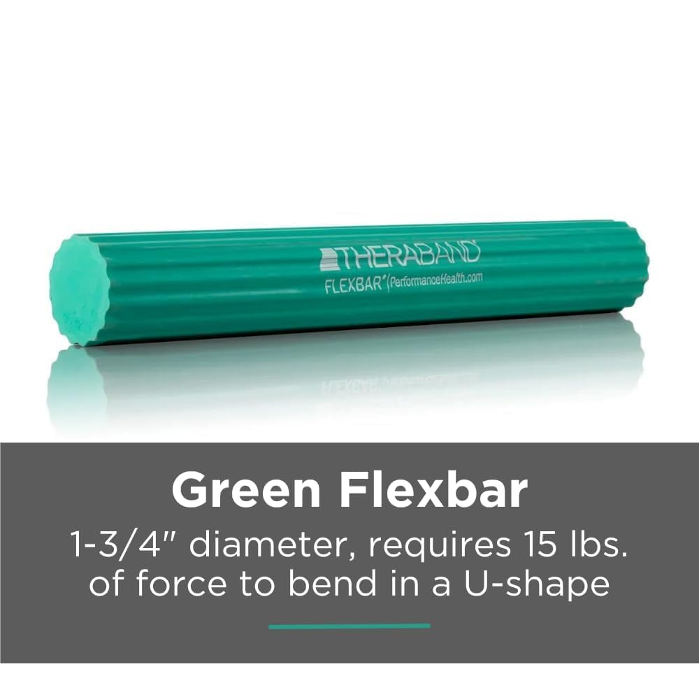 Flexbar Resistance Bar for Improving Grip Strength, Tennis Elbow, Golfers Elbow, Tendonitis