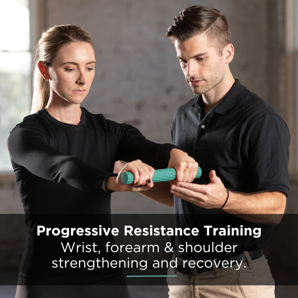 Flexbar Resistance Bar for Improving Grip Strength, Tennis Elbow, Golfers Elbow, Tendonitis